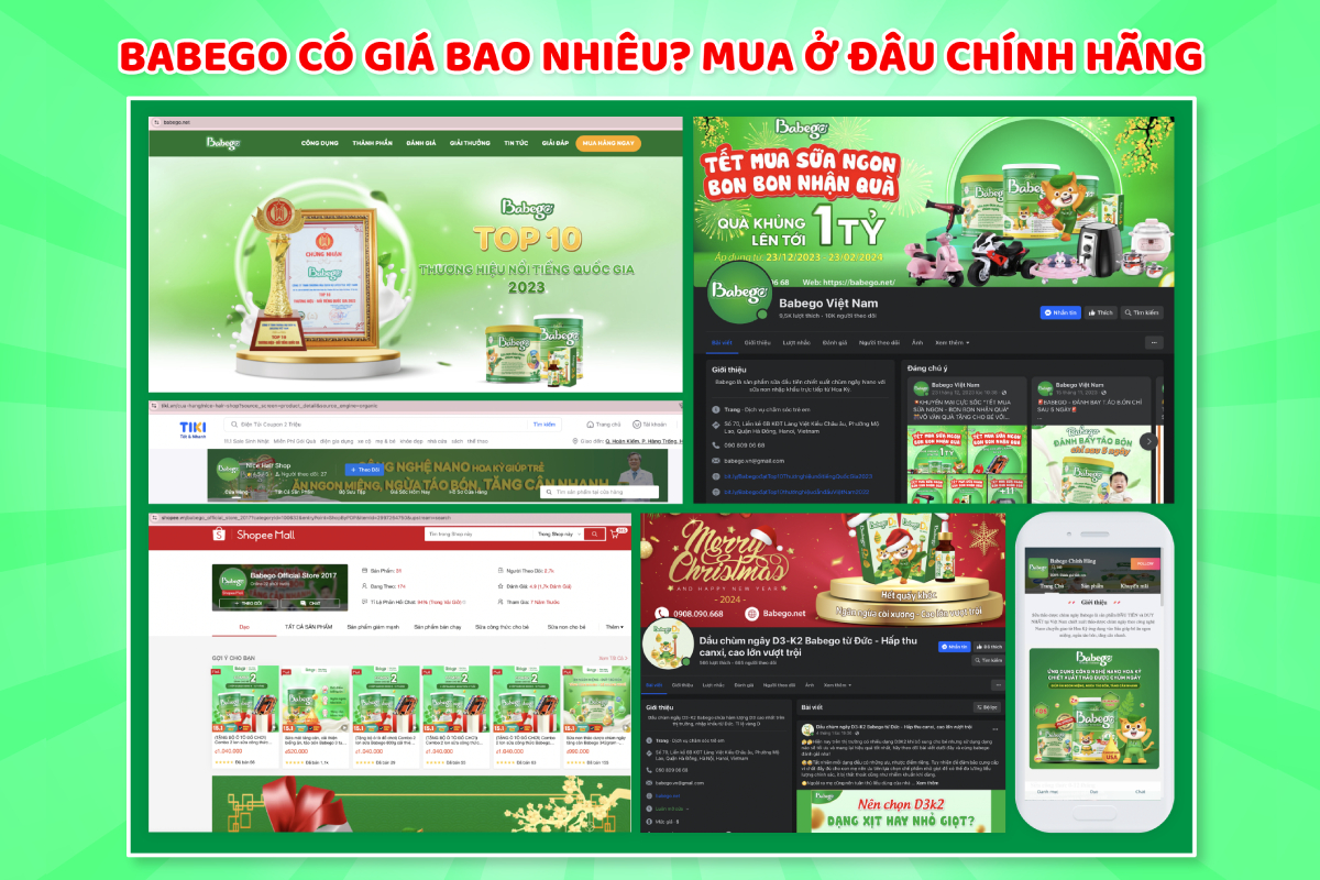 Mua D3K2 Babego ở đâu?