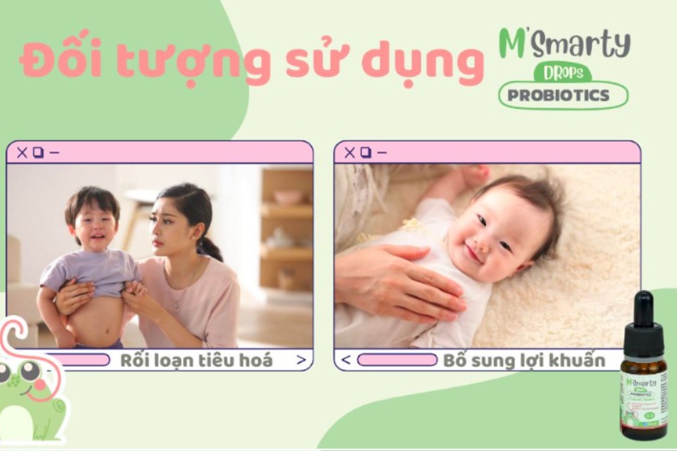 Đối tượng nên sử dụng men vi sinh 10 chủng M’smarty